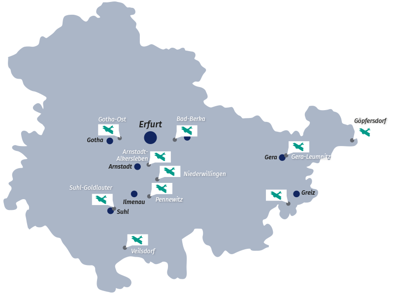 Karte-Thüringer-Flugplätze-Ultraleicht_220202